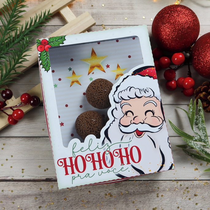 caixinhas de natal personalizadas, perfeitas para presentes e lembrancinhas, adicionando um toque especial às suas celebrações festivas.