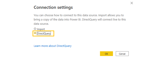 Setting up a connection between PowerBI and Snowflake