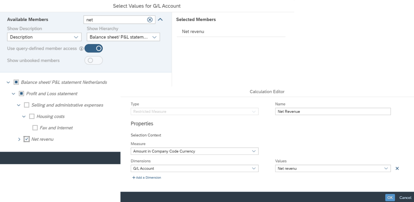 SAP RESTRICTED MEASURE