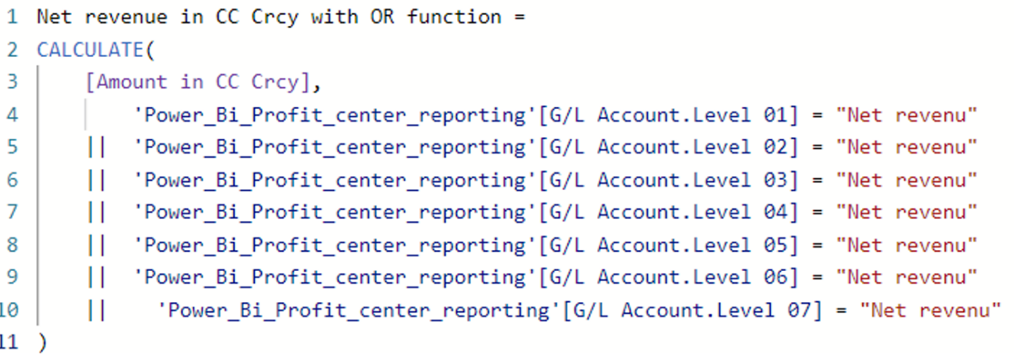 PBI OR FUNCTION