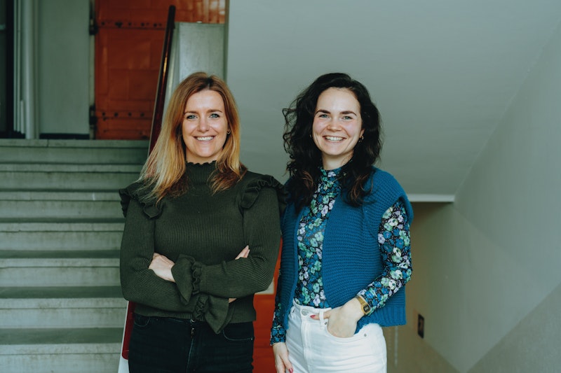 Hilke Kuijpers en Dewi Franken