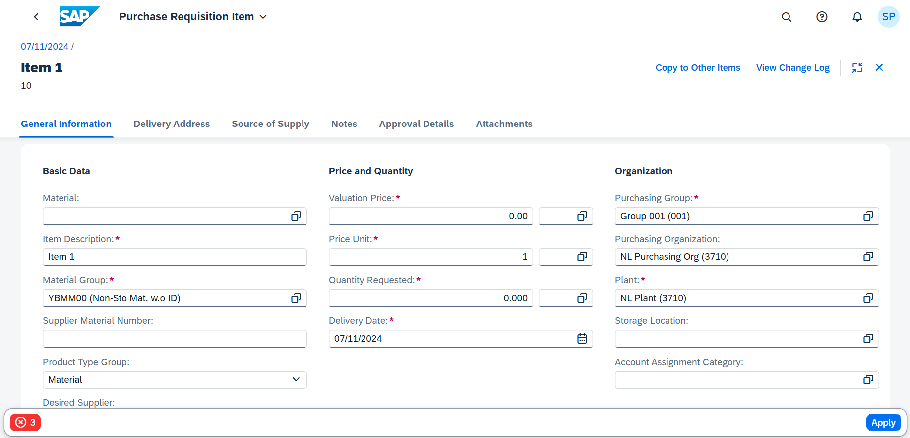 SAP Fiori UI