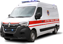 For an ambulance 