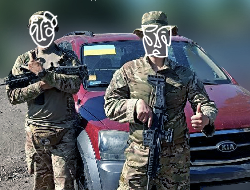1 KIA Sorento car for the Reconnaissance unit in the Bakhmut area