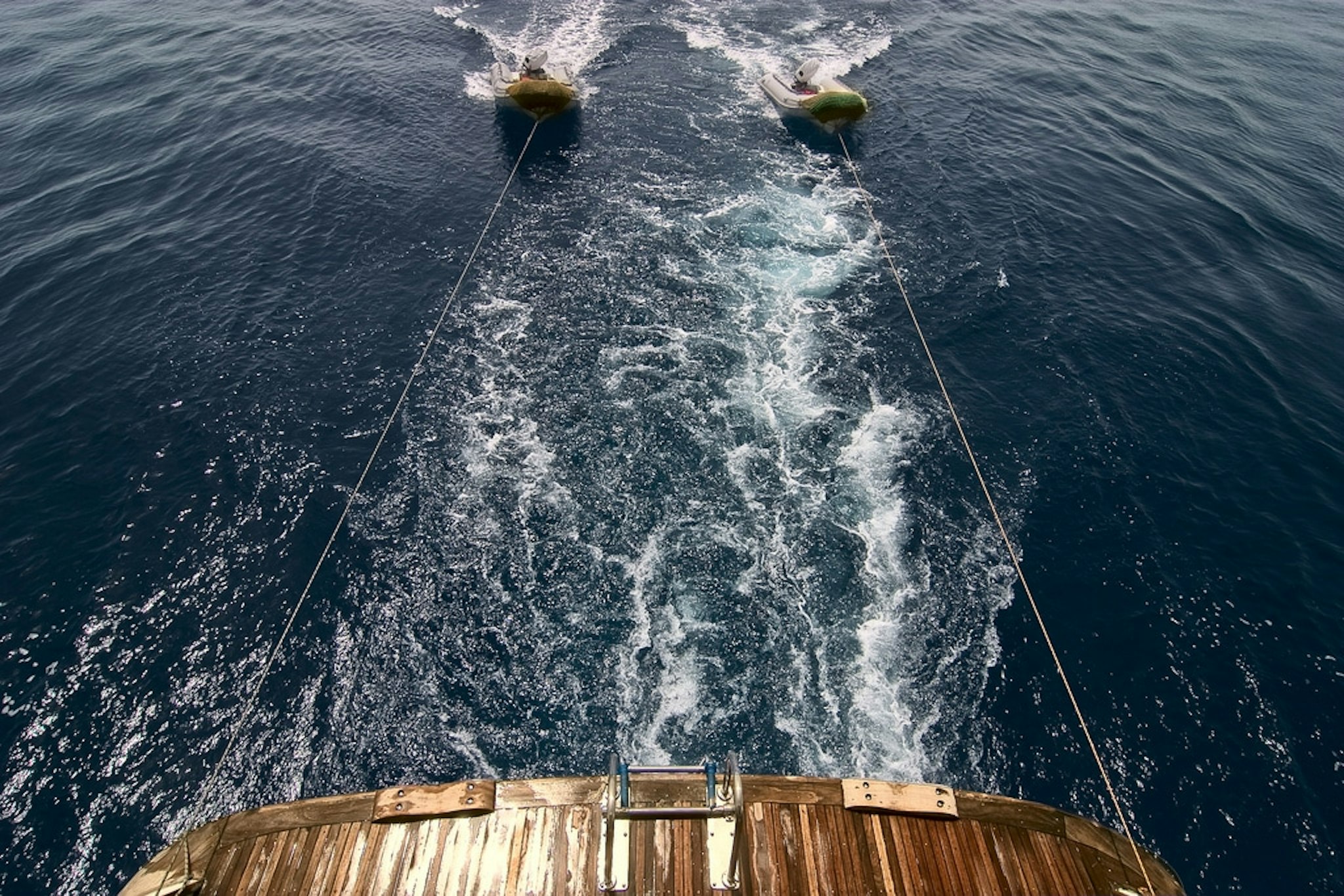 Three boats