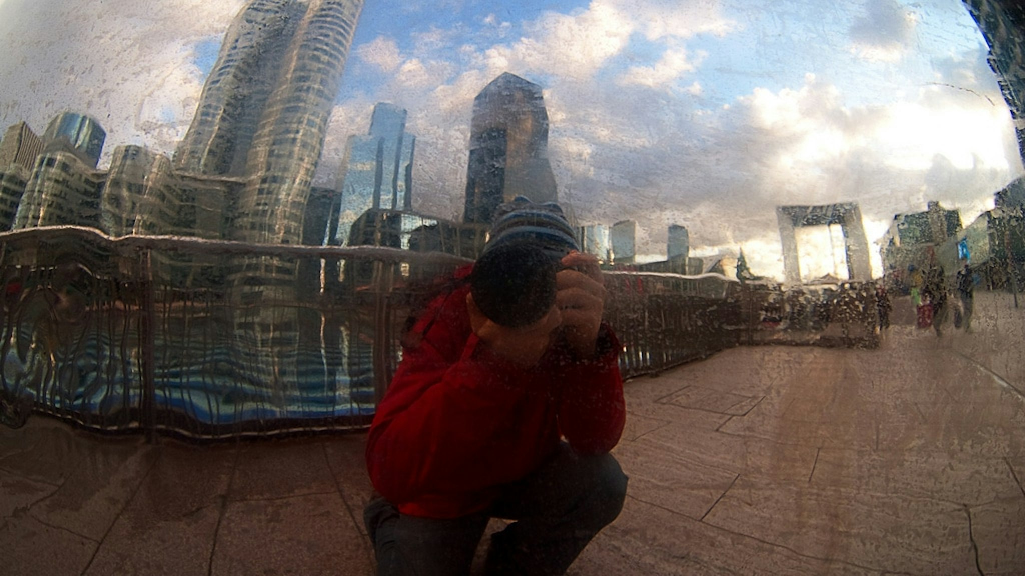 It's me shooting La Défense