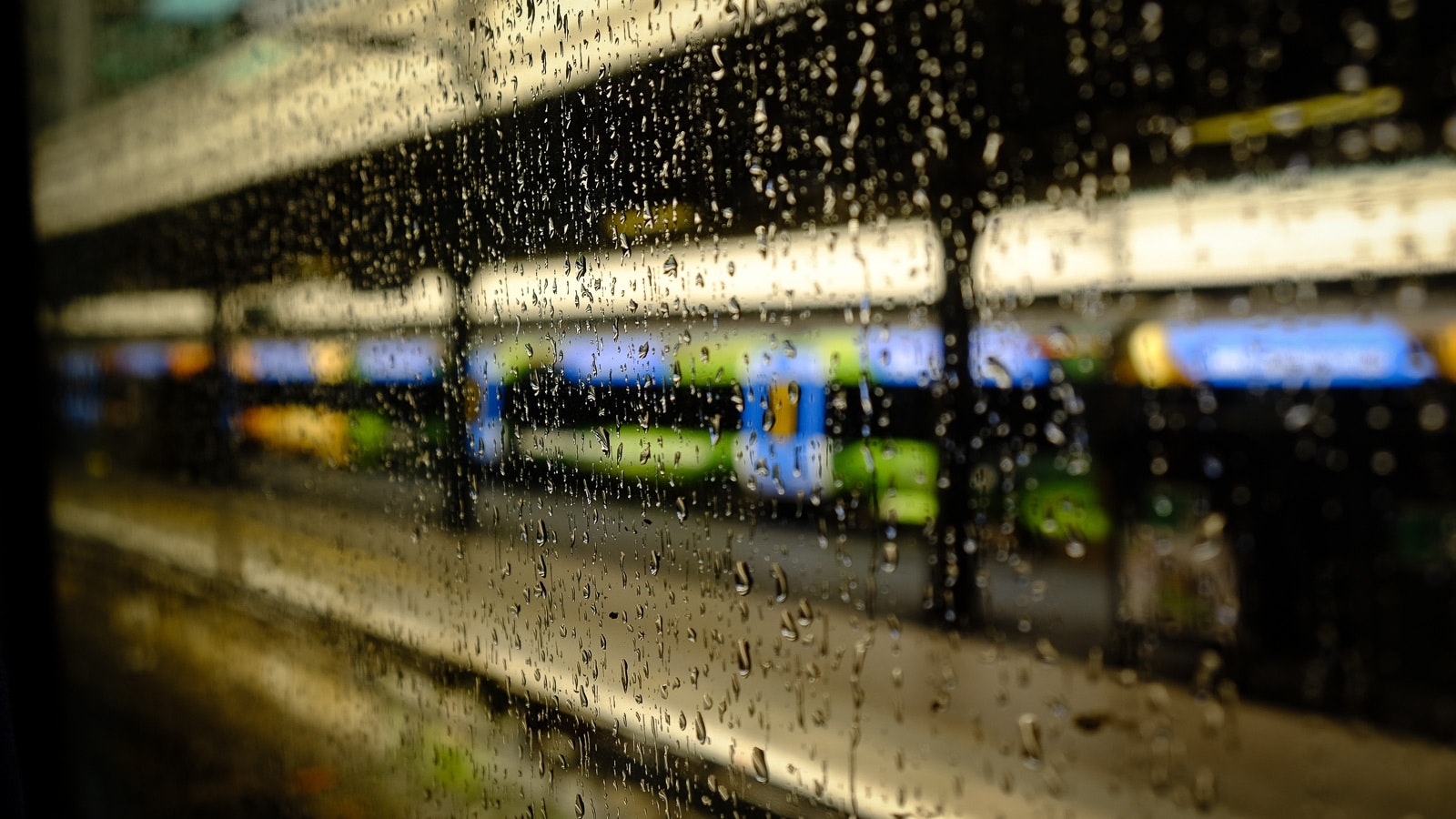 Mentre il treno parte