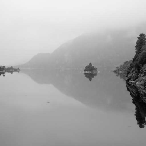 Miniatura della fotografia «Norvegia in bianco e nero»