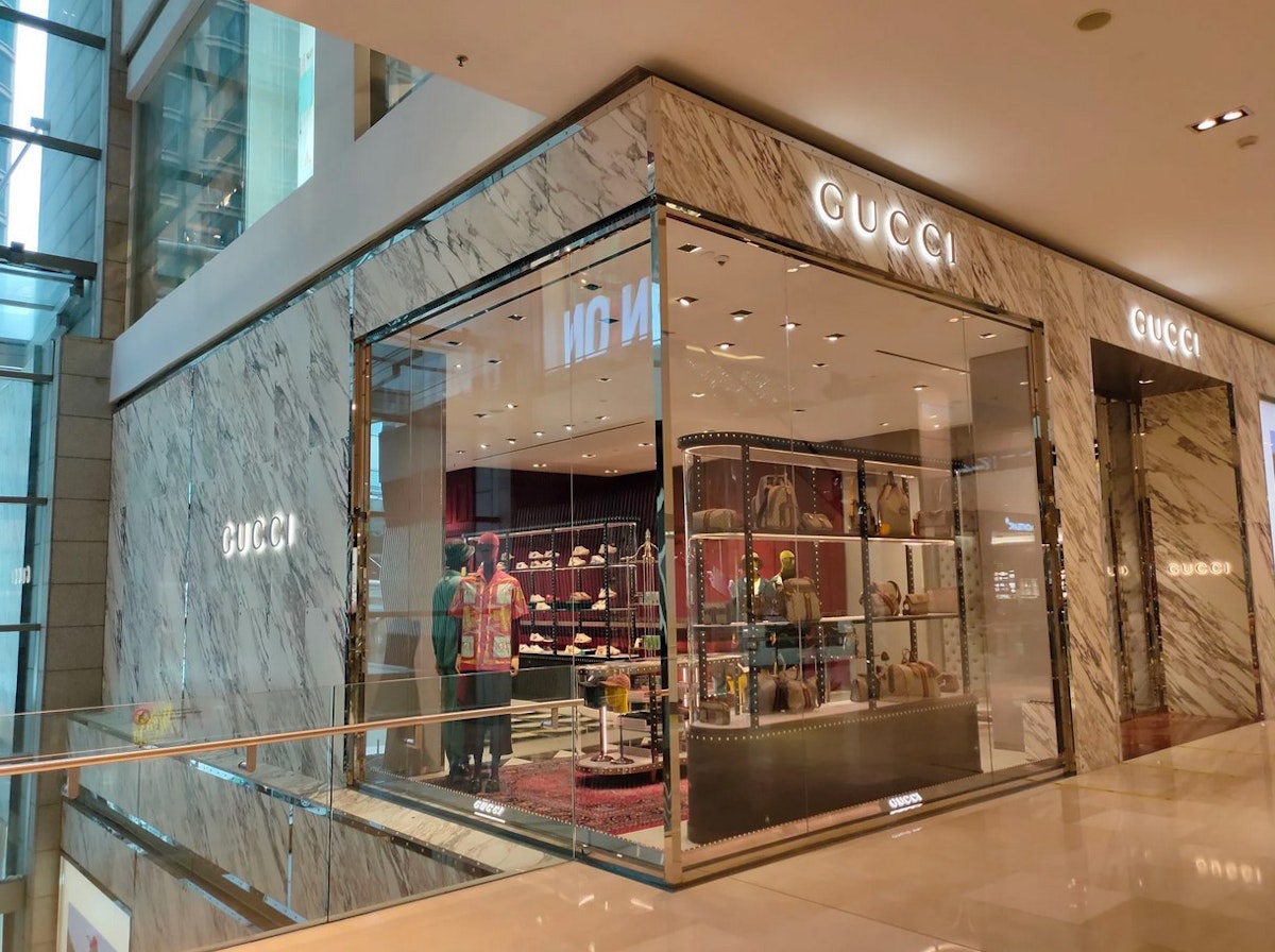 GUCCI en el Centro Comercial Pavilion Ecler