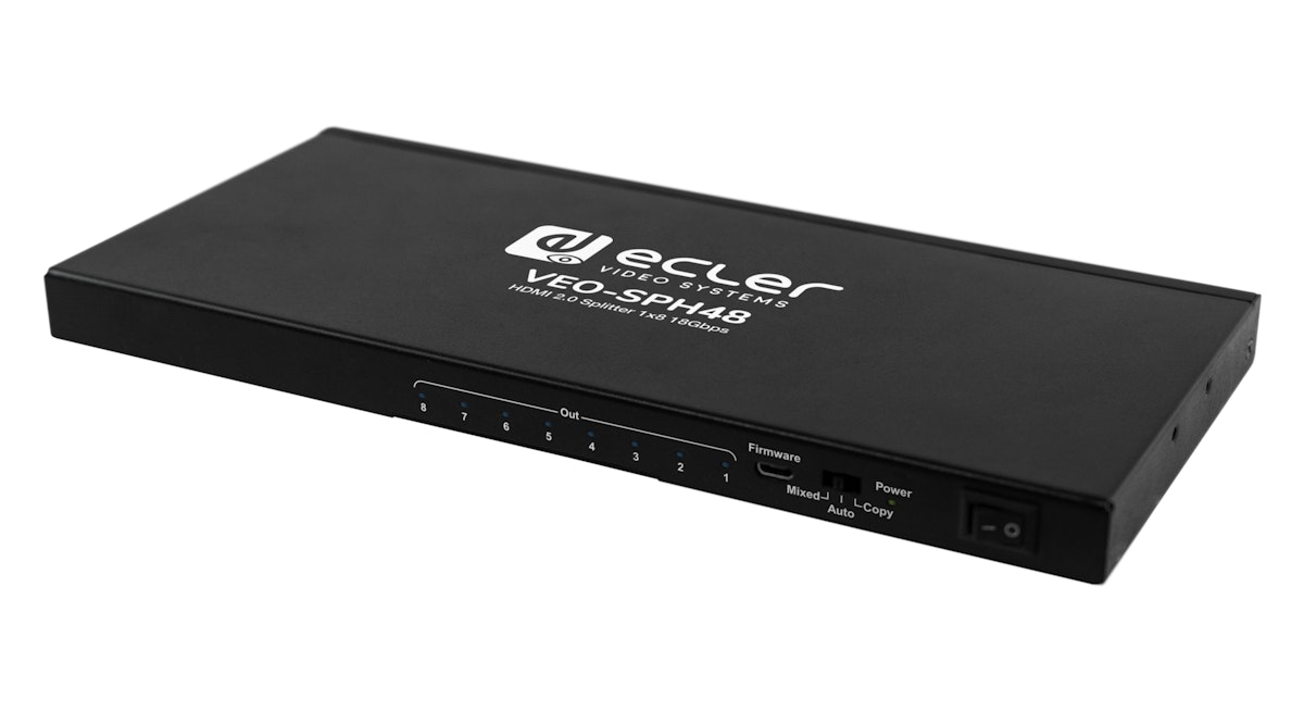 VEOSPH48 1x8 HDMI 2.0 Splitter. Splitters.