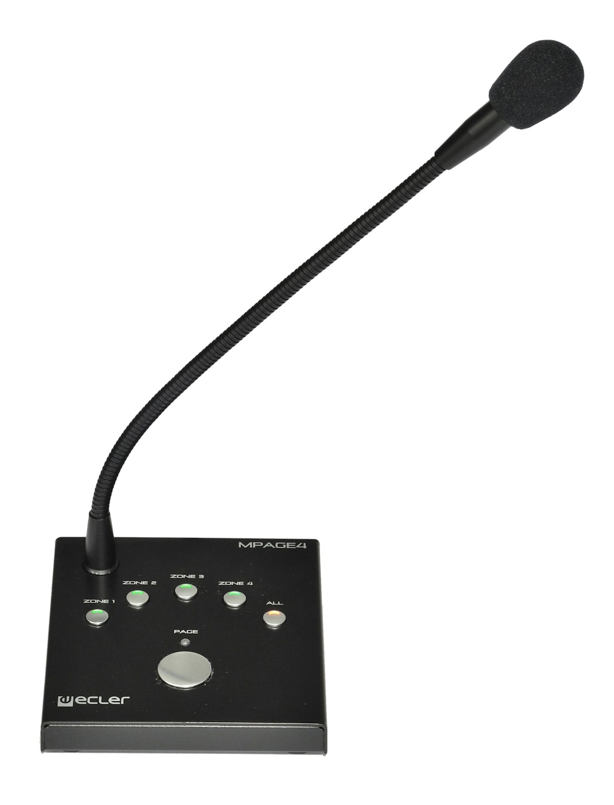 MPAGE4: 4-zone | desktop | paging station. Paging Stations.