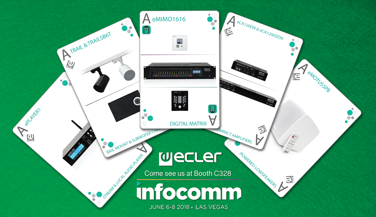 InfoComm 2018: Ecler goes all-in at Las Vegas!