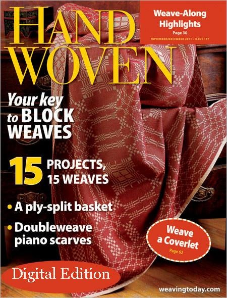 Cover of Handwoven November/December 2011