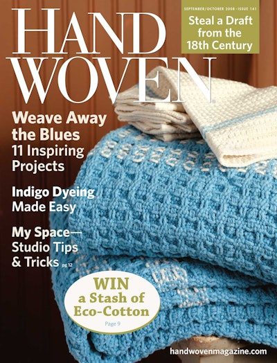 Cover of Handwoven September-October 2008