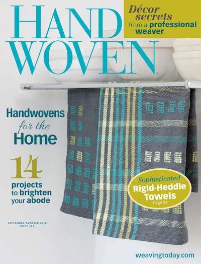Cover of Handwoven September-October 2014
