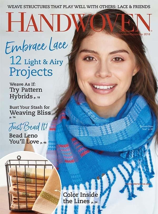 Cover of Handwoven November/December 2018