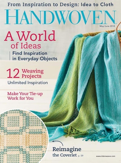 Cover of Handwoven May/June 2018