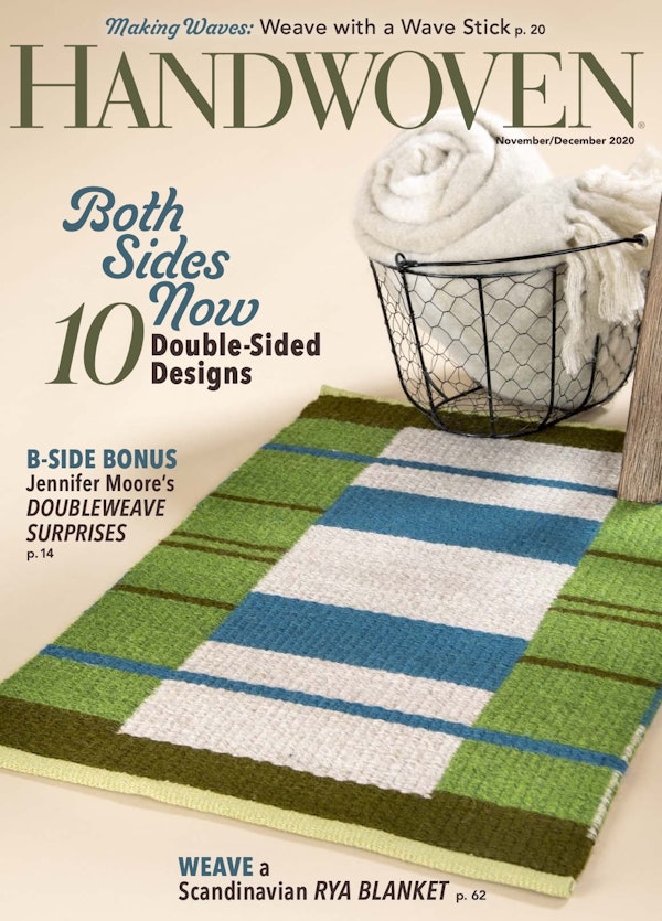 Cover of Handwoven November/December 2020
