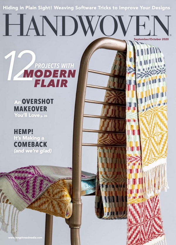 Cover of Handwoven September/October 2020