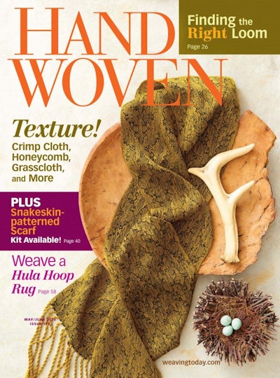 Cover of Handwoven May/June 2015