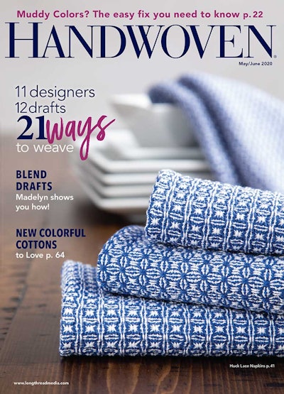Cover of Handwoven May/June 2020