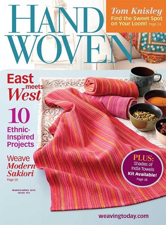 Cover of Handwoven March-April 2015