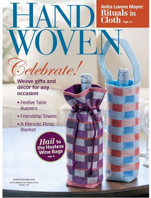 Cover of Handwoven September/October 2016