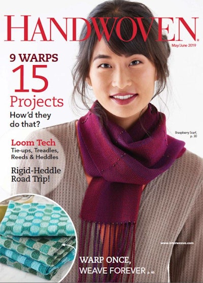 Cover of Handwoven May/June 2019