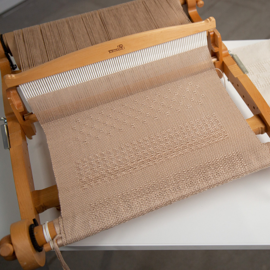 Lace Sampler on loom
