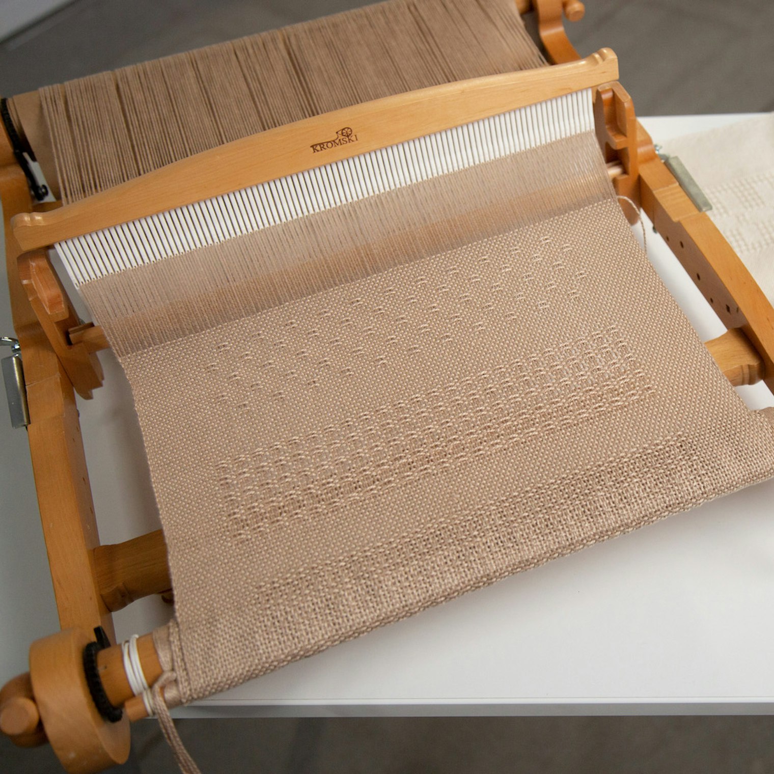 Lace Sampler on loom