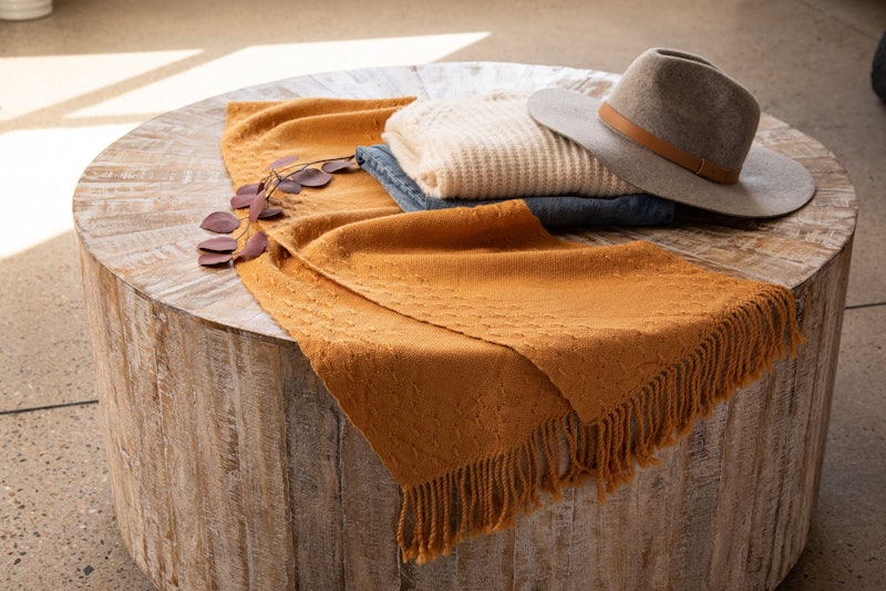 Goldenrod Scarf by Christine Jablonski