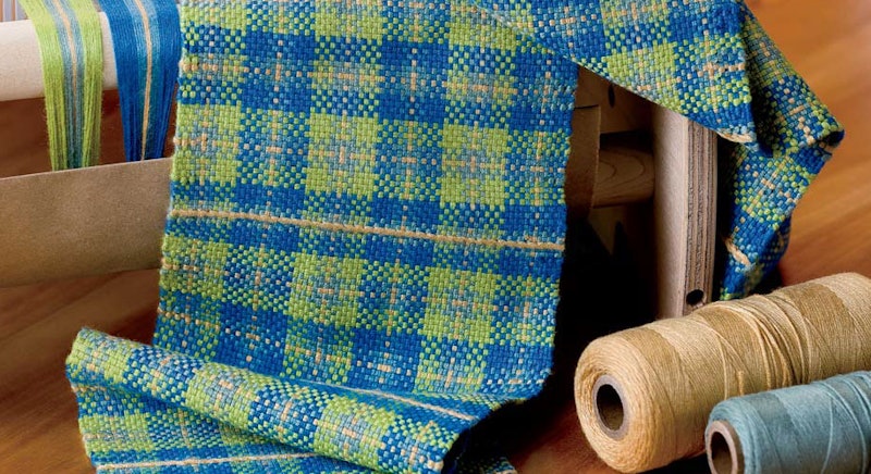 Summer Plaid Scarf by Cei Lambert