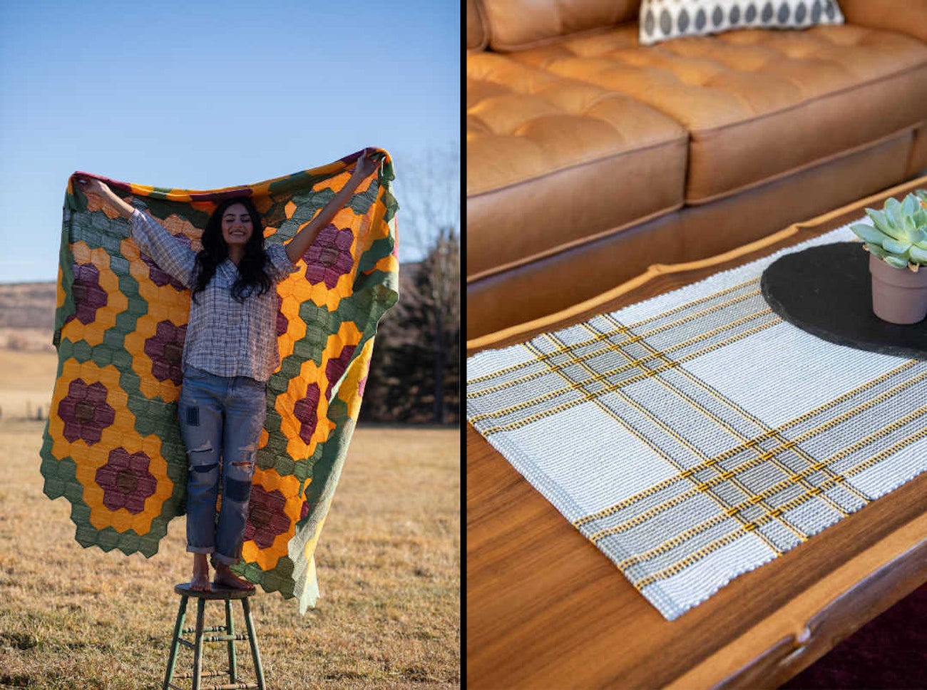 Pretty yarn projects