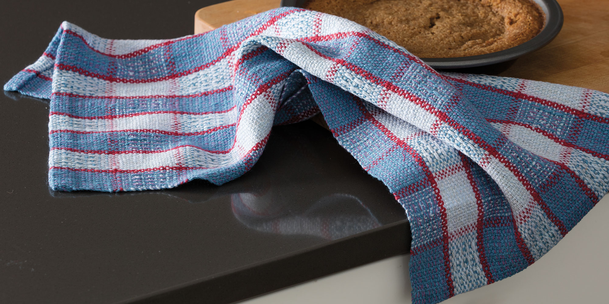 Rigid-Heddle Towels with Halcyon Yarn | Little Looms