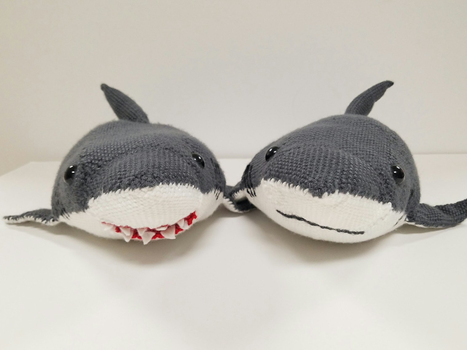 Pin Loom Sharks by Deborah Bagley