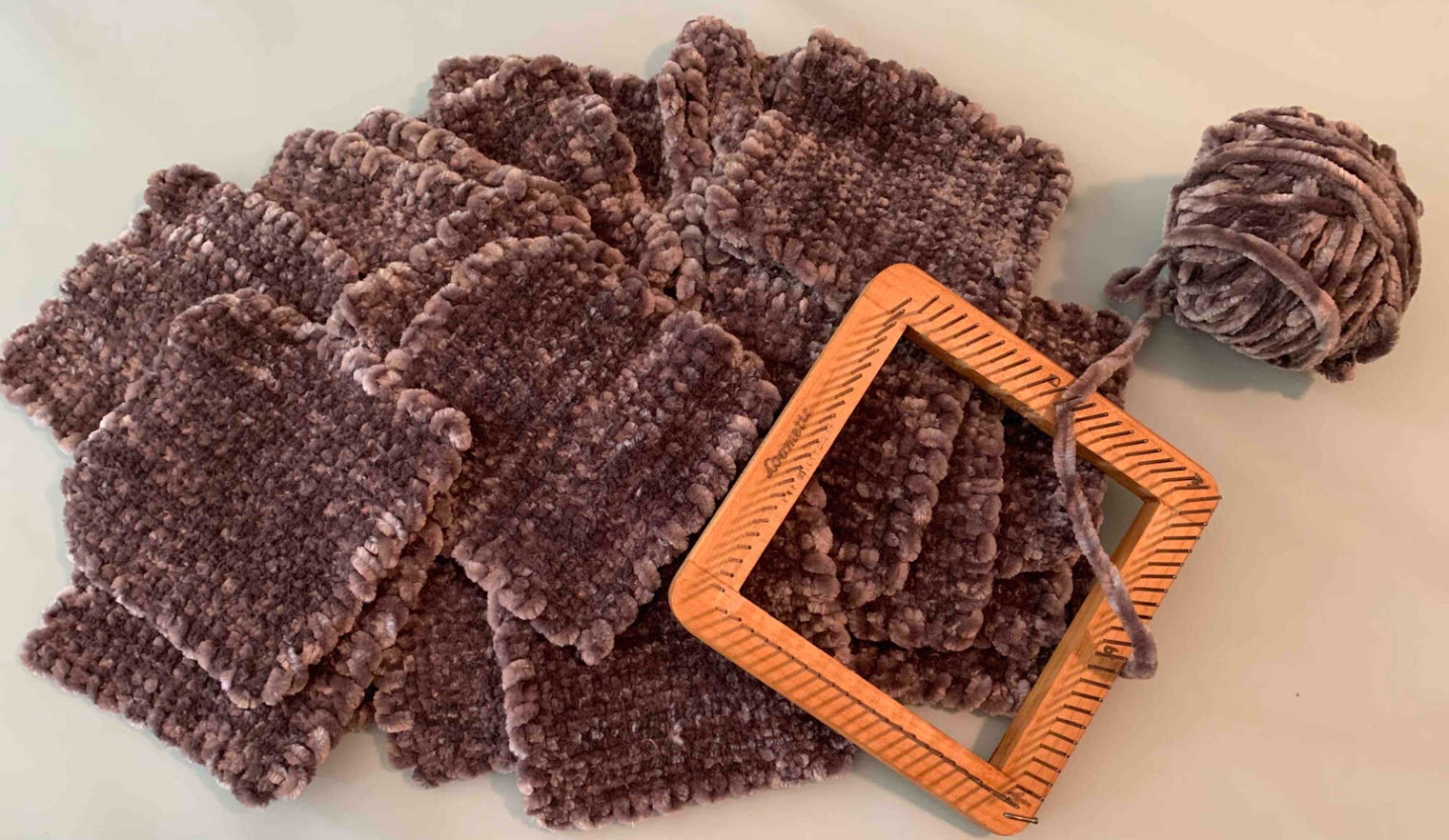A Plethora of Plushy Pin-Loom Pieces