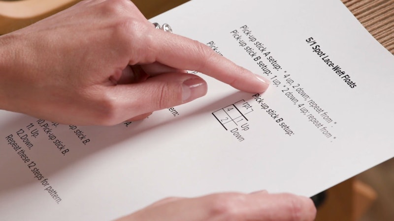 Learn how to read a pick-up stick draft, including drafts like this with two pick-up sticks.