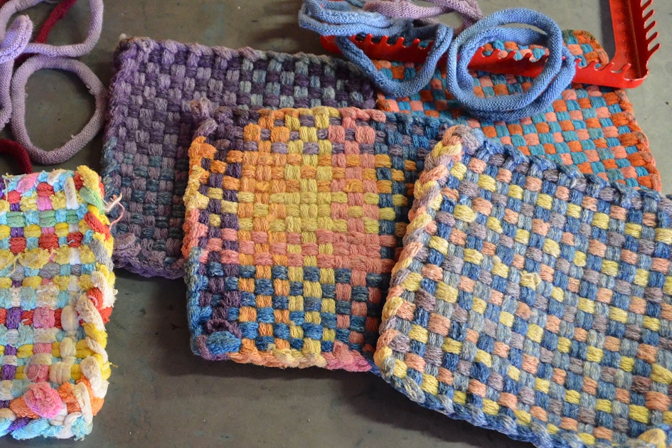 Four Square Potholder