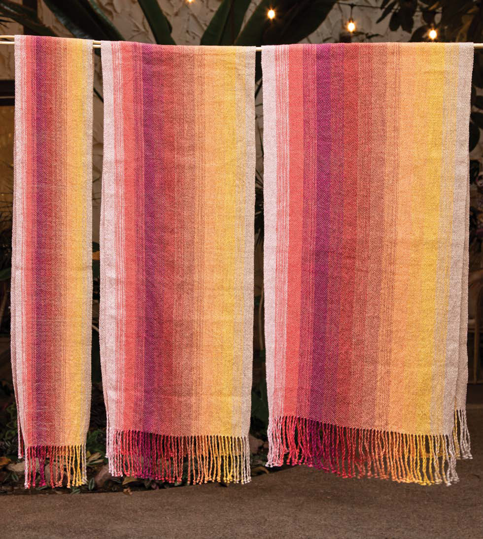 Sunset Scarf Pattern Image