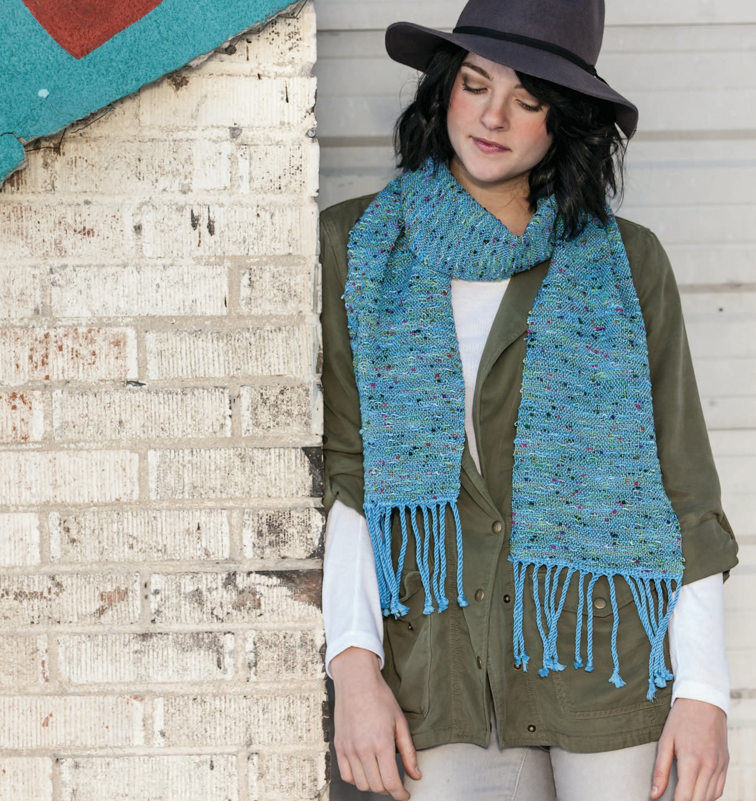 Sea Glass Scarf by Anne Merrow. Photo by Joe Coca