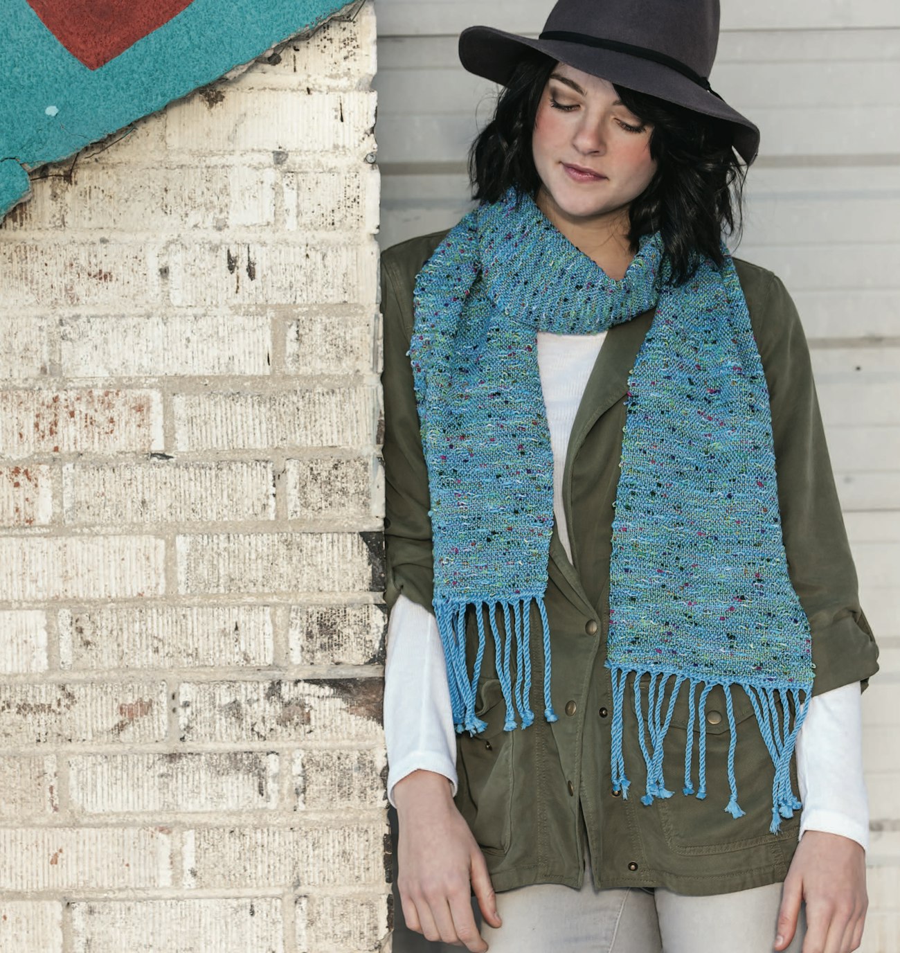 Sea Glass Scarf by Anne Merrow. Photo by Joe Coca