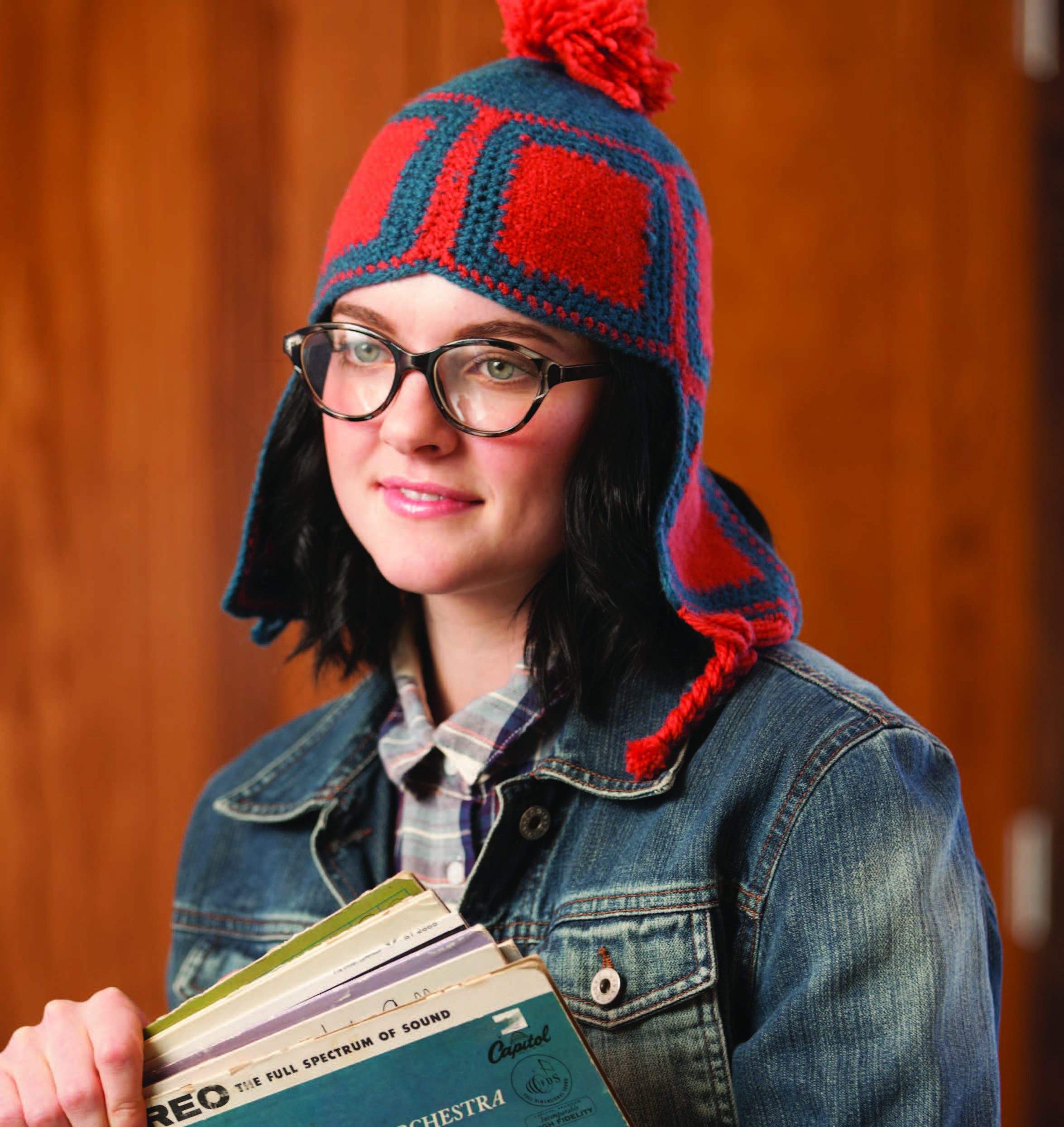 Seven Squares Earflap Hat Image