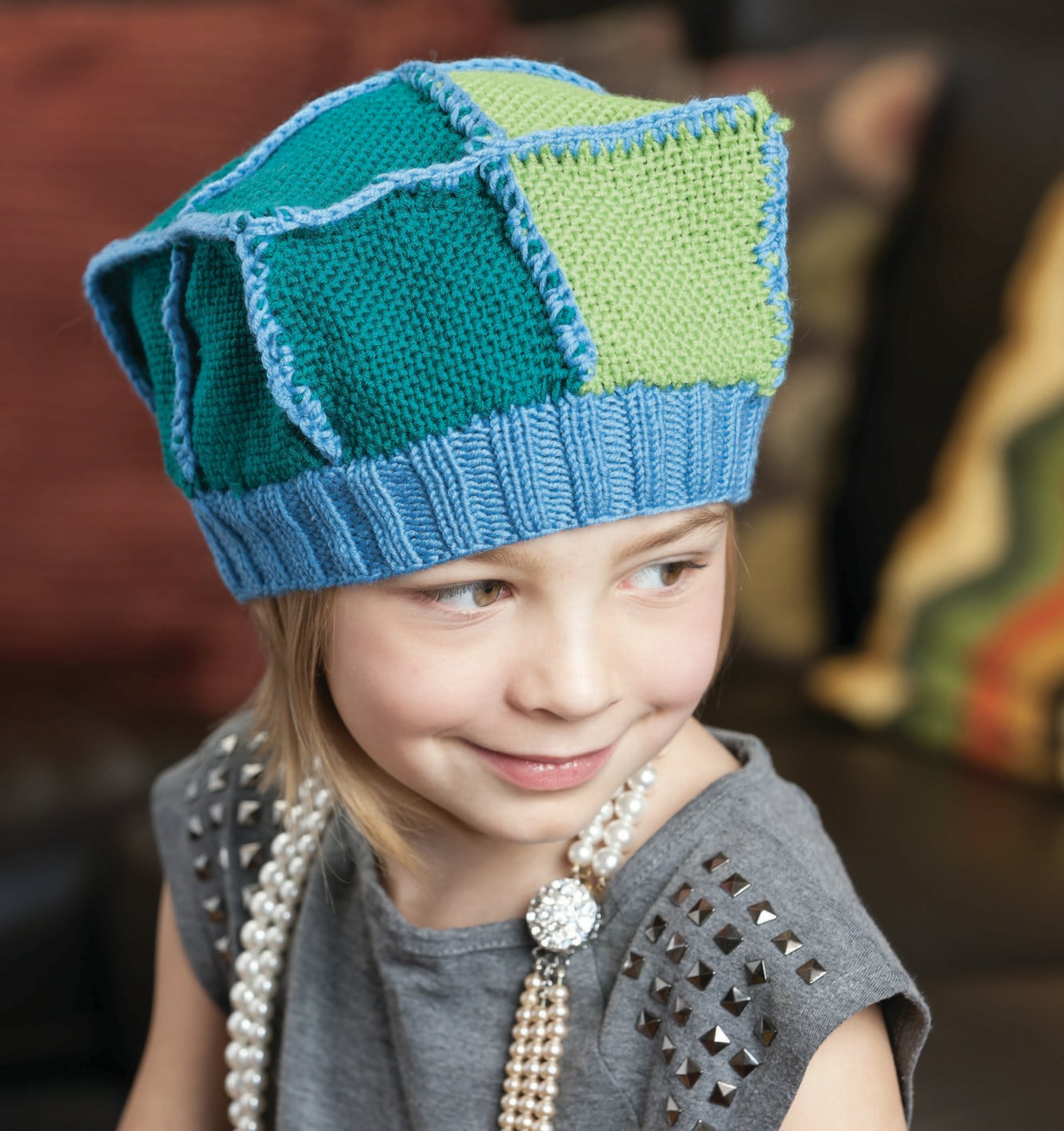Slouchy Box Hat by John Mullarkey, woven by Benjamin Krudwig. Photo by Joe Coca