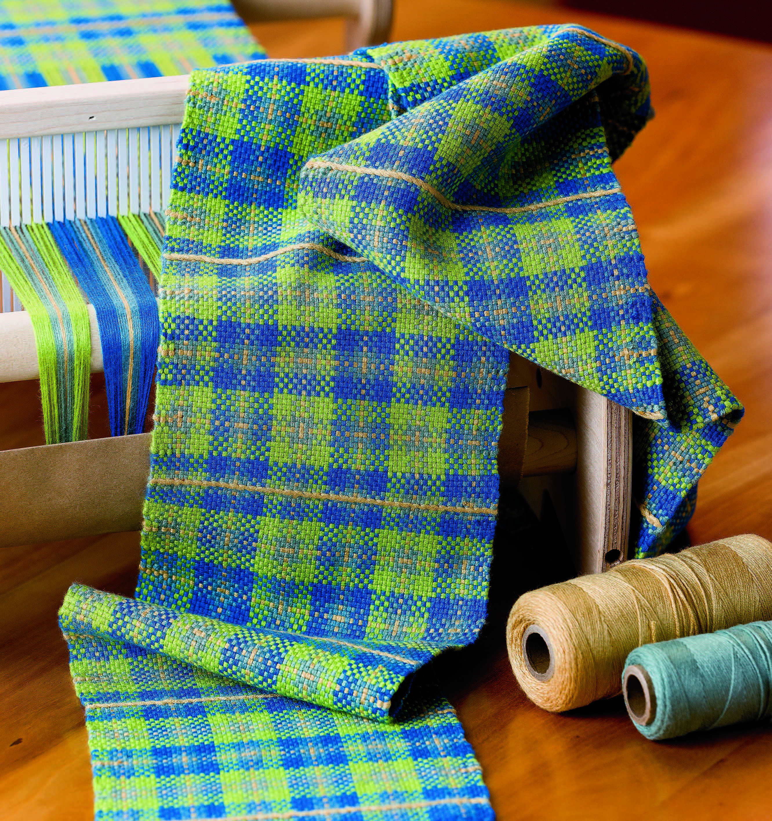 Summer Plaid Scarf Image