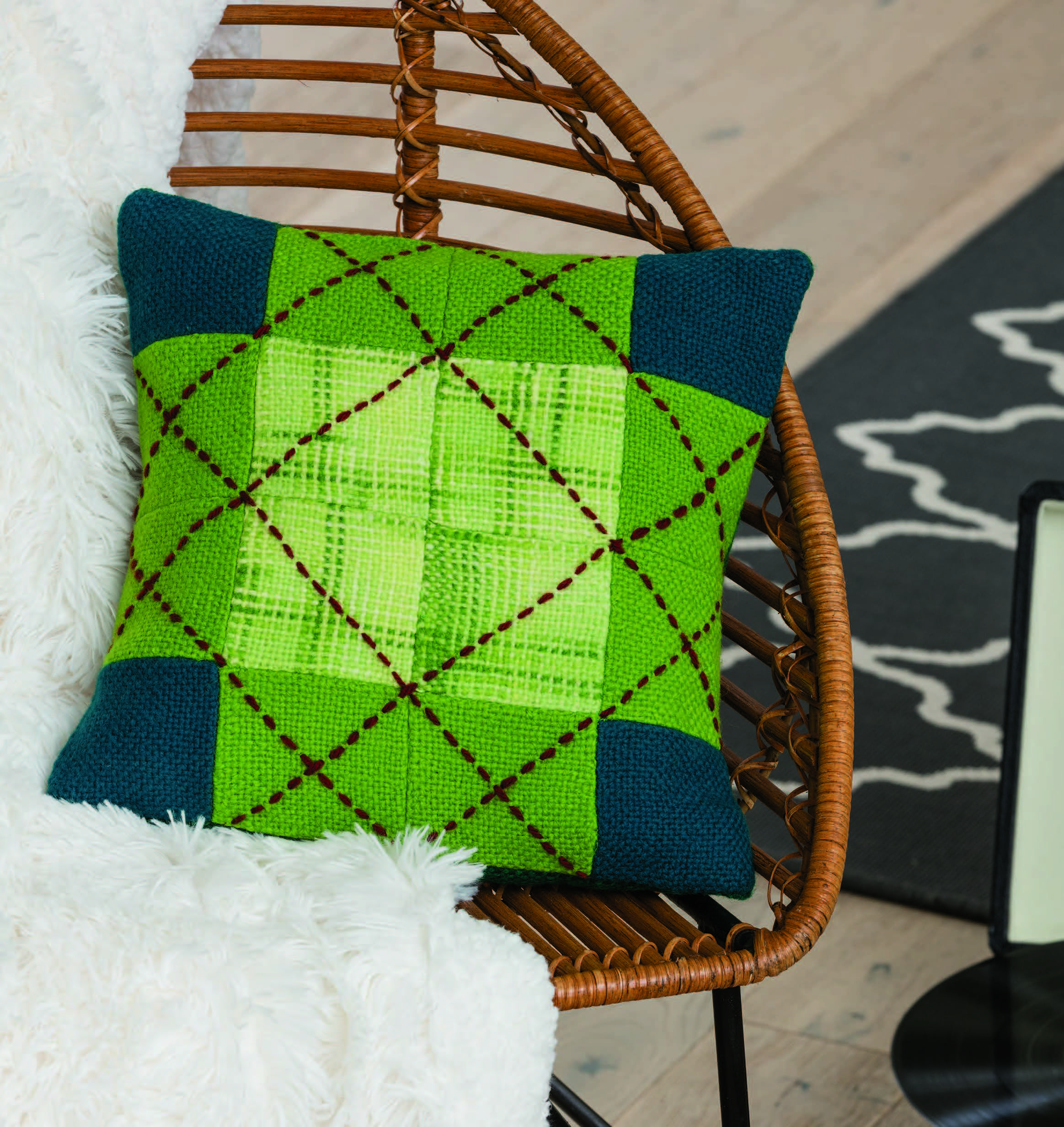 Argyle Pillow Image