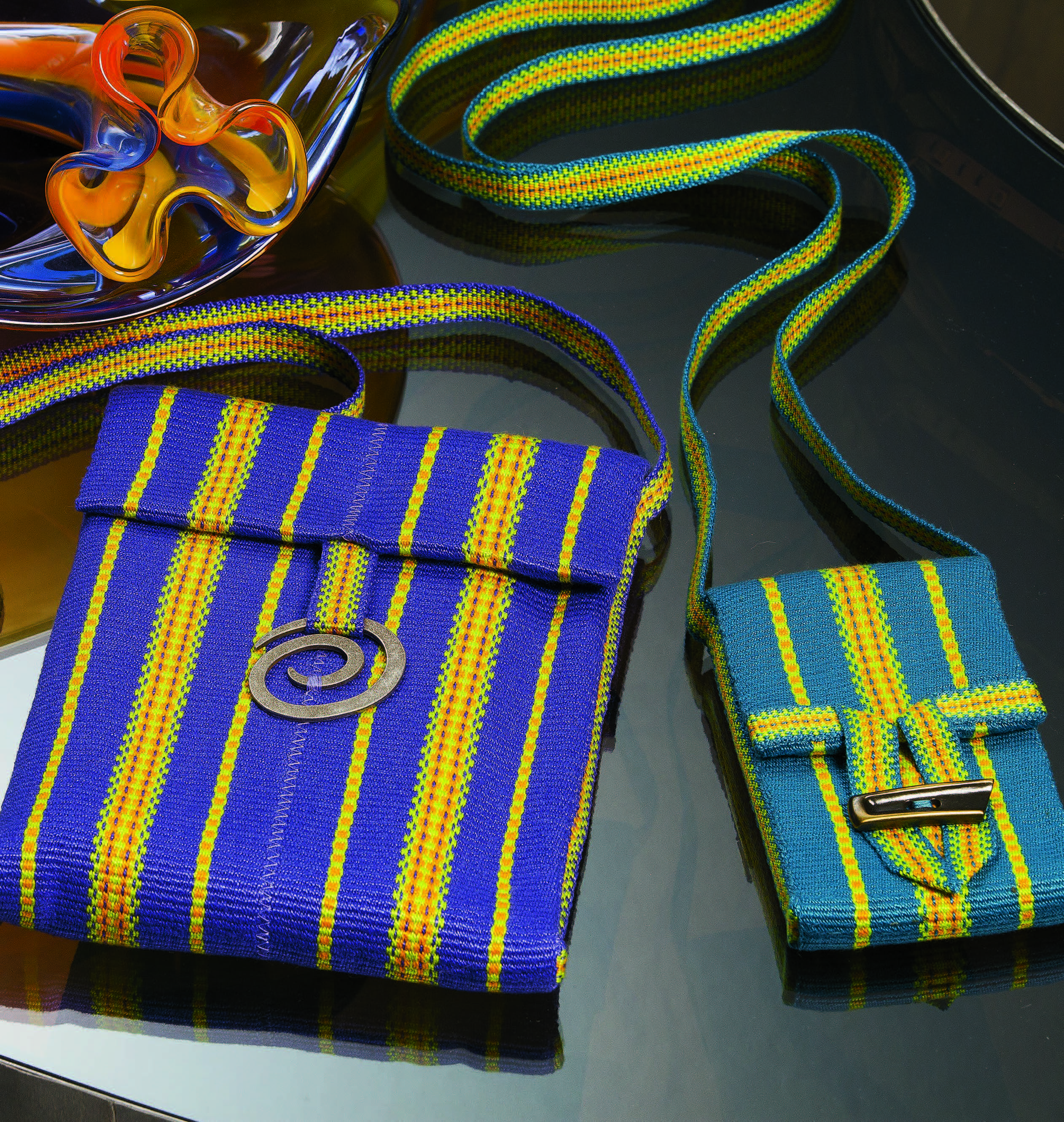 Bright and Handy Inkle Bags Image