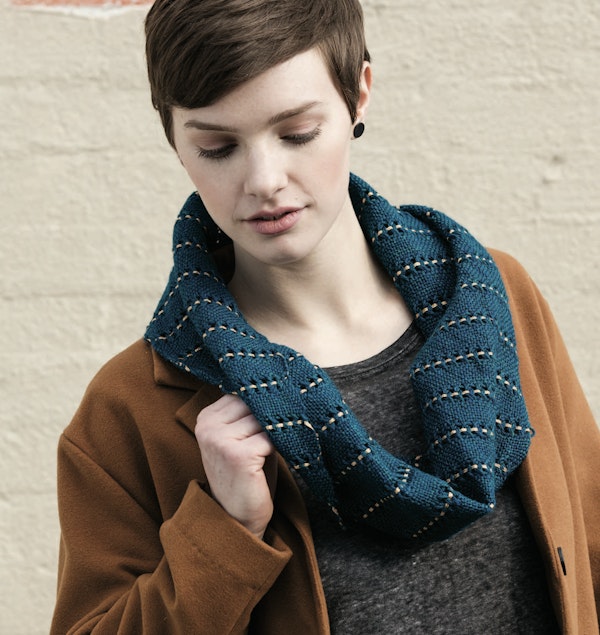 Shimmer and Shine Infinity Scarf by Deb Essen
