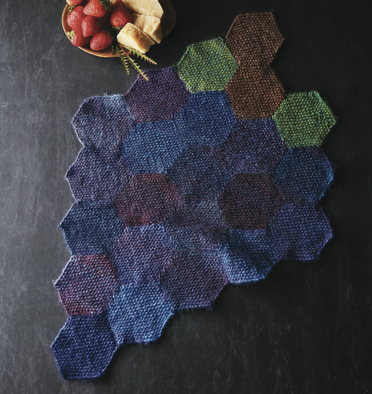 Grape Table Topper (Centerpiece) by Gabi van Tassell. Photo by George Boe