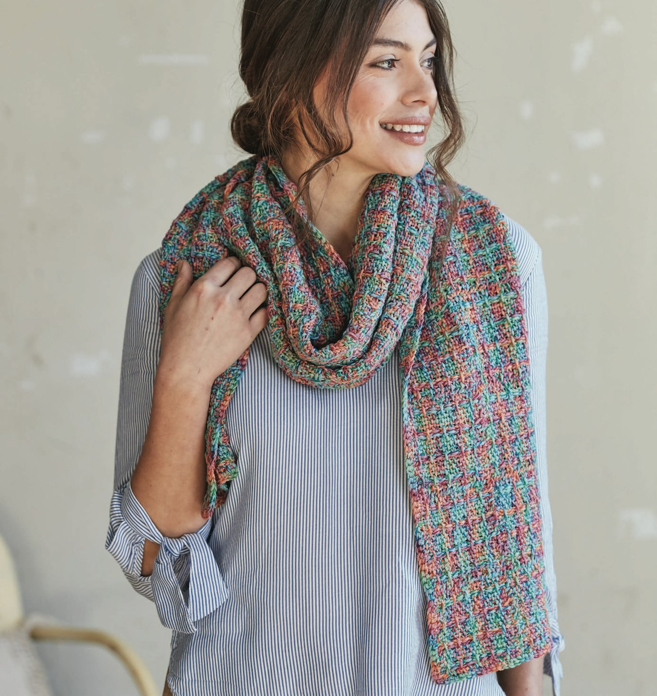 Cape May Wrap by Angela Tong. Photo by Matt Graves