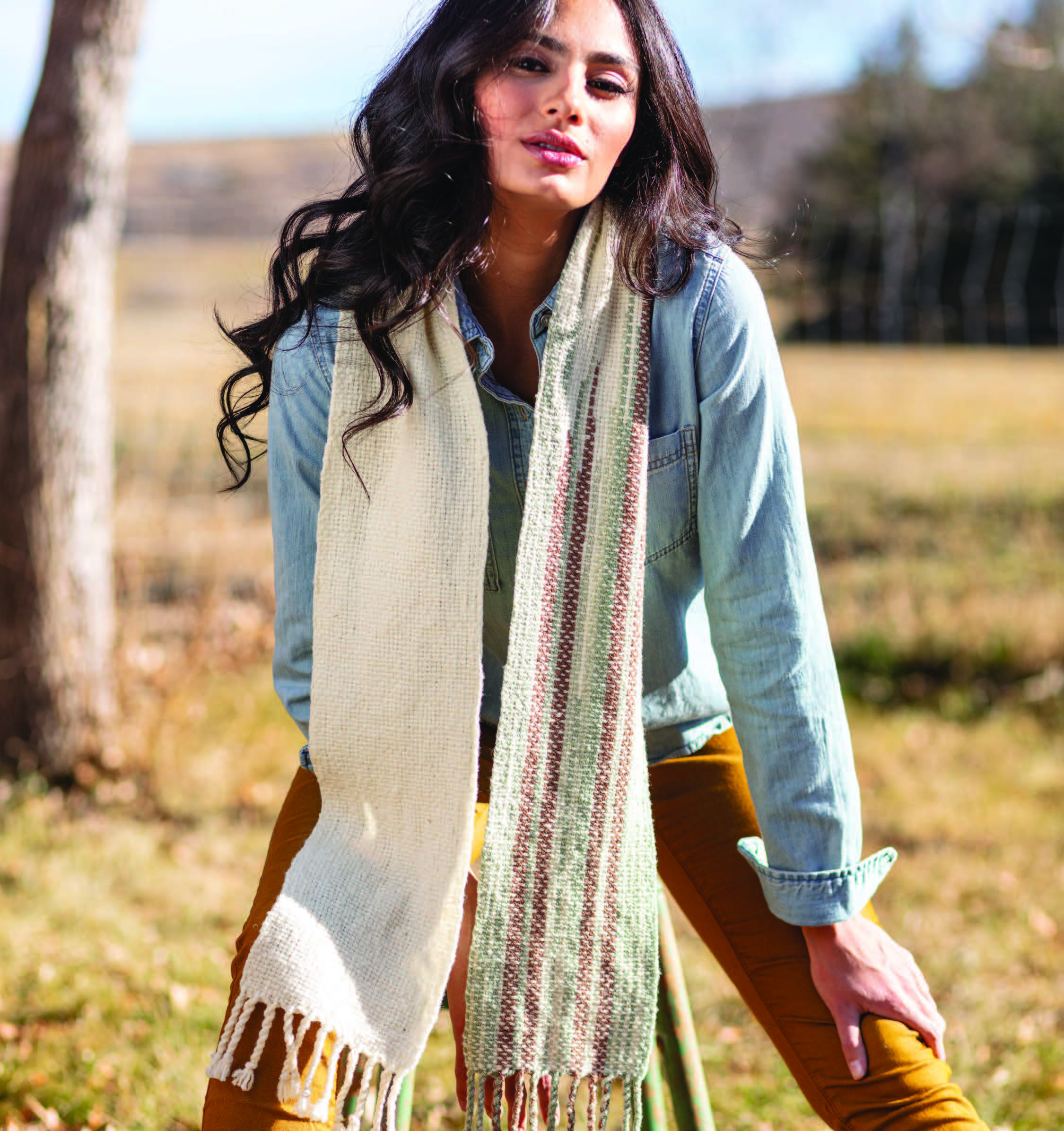 Green Pastures Scarf Image